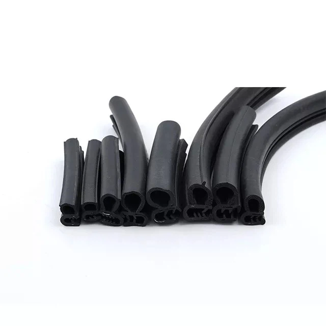 Black Custom EPDM Rubber Strip